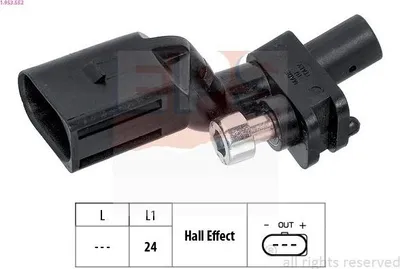 Produktbild von EPS 1.953.552 Kurbelwellensensor Impulsgeber für VW Golf V Schrägheck (1K1)