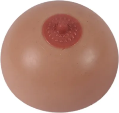 Produktbild von XXL Anti Stressball in Busenform mit Nippel Entspannung Knetbusen JGA Party ()
