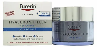 Produktbild von Eucerin Hyaluron-Filler Night, Nachtcreme, Frauen, Jeder Hauttyp, Gesicht, Anti-Aging, Regenerierend, Behälter