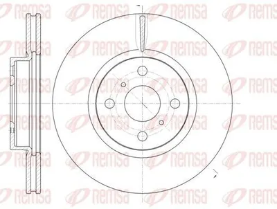 Produktbild von 2x REMSA Bremsscheibe 61006.10 vorne für TOYOTA Yaris Schrägheck (_P9_) 275mm