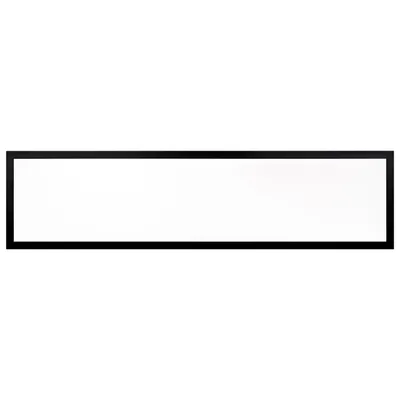 Produktbild von MasterLED LED Panel 30x120cm 60W Neutralweiß 4500K 4800lm Aufputz Deckenleuchte Linearleuchte Büroleuchte Flach Schwarz IP20