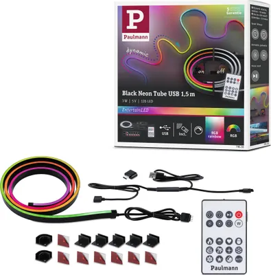 Immagine prodotto di Paulmann EntertainLED Tubo LED nero neon