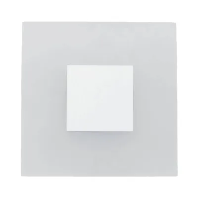 Produktbild von Lucande LED-Wandleuchte Berlind, 26 cm, weiß, Glas, Metall