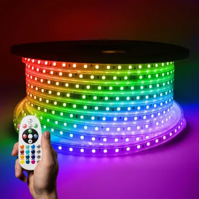 Produktbild von hoftronic LED Streifen Flex60 RGB 25 m 200 W IP65 60 LEDs/m