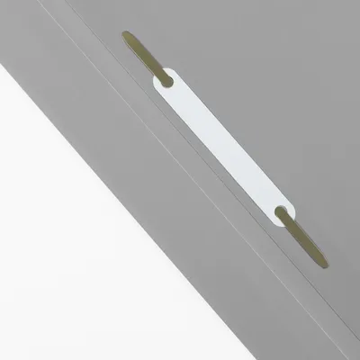 Produktbild von Sichthefter A4 PP Top File grau Packung mit 10 Stück