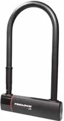 Produktbild von Trelock U6 Zb 401 Bügelschloss Schwarz 300 x 108 x 16 mm Schwarz 300 x 108 x 16 mm