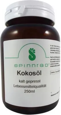 Produktbild von Kokosový olej lisovaný za studena kba potravinárska kvalita 250 ml