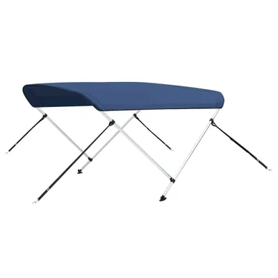 Obrázek produktu pro Bimini stříška se 2 oblouky námořnická modrá 150 x 120 x 110 cm