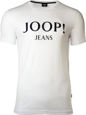 Produktbild von JOOP! JEANS Herren T-Shirt - JJJ-09Alex, Rundhals, Halbarm, Logo, Baumwolle Weiß 2XL