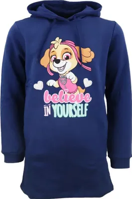 Produktbild von Paw Patrol Skye Kinder Mädchen Kapuzen Hoodie Pullover – Blau / 122/128