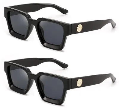 Productafbeelding van Trendy, vierkante zonnebril met UV400-bescherming