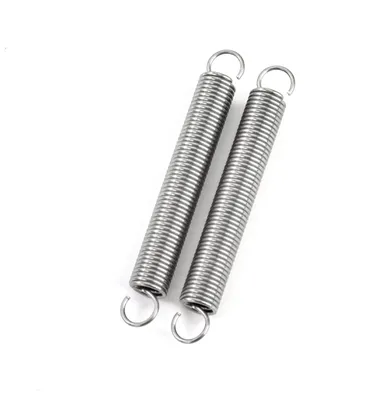 Image de Lot de 20 ressorts de tension en acier inoxydable avec crochets