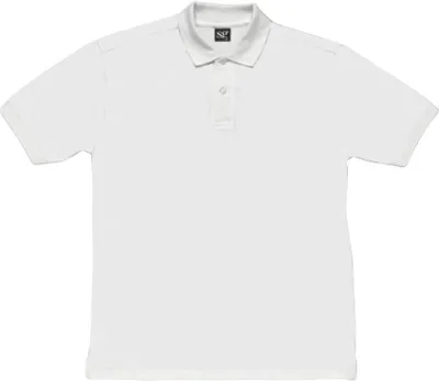 Produktbild von SG  Herren Polo-Shirt, Kurzarm BC1081 (4XL) (Weiß)