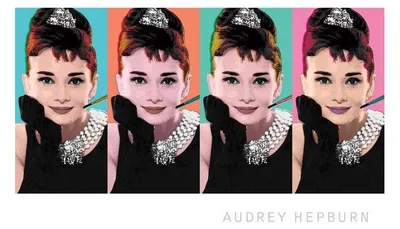 Immagine prodotto di Audrey Hepburn - Pop Art - 61x91,5 cm - Poster