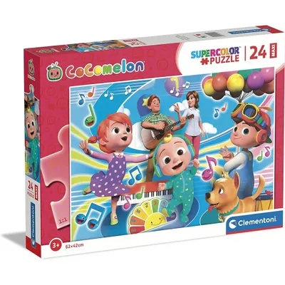 Obrázek produktu pro CLEMENTONI Puzzle CoComelon a hudba MAXI 24 dílků