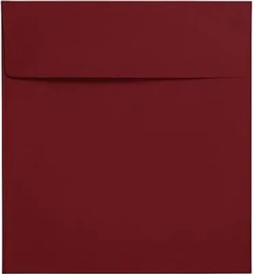 Zdjęcie produktu dla Koperty K4 HK Bordowe Burgundowe 120g 10 sztuk - Eleganckie Koperty