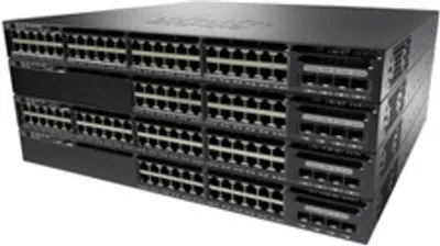 Produktbild von Cisco Catalyst WS-C3650-48FQ-L, Managed, L3, Gigabit Ethernet (10/100/1000), Power over Ethernet (PoE), Rack-Einbau, 1U