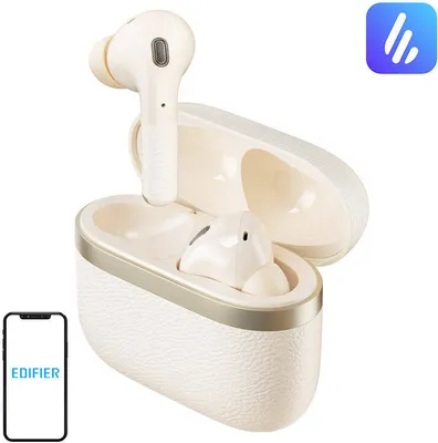 Immagine prodotto di Cuffie Wireless Edifier W260NC, ANC, Audio Hi-Res, Bluetooth 5.3, Beige, IP54