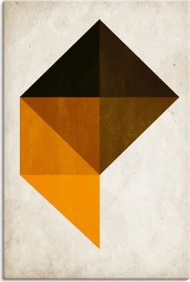 Produktbild von ARTland Leinwandbild TRAPEZ Größe: 80x120 cm