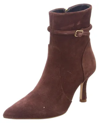 Produktbild von Lloyd Damen Stiefeletten Amara Stielette Braun mit spitzer Kappe, Stiletto-Absatz und Reißverschluss