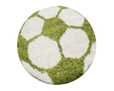 Produktbild von Kinder Teppich FUN Grün 120 cm Rund