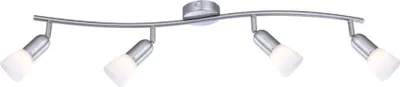 Produktbild von Globo Lighting Strahler Metall Nickel matt, 4x E14
