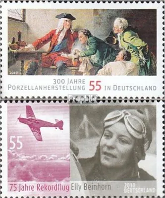 Produktbild von Briefmarken BRD (BR.Deutschland) 2010 Mi 2805,2814 (kompl.Ausg.) gestempelt Porzellanherstellung