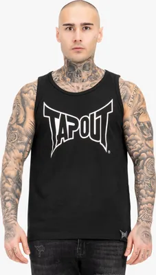 Produktbild von Herren Singlet normale Passform TIPTON SINGLET Black/White L Tapout