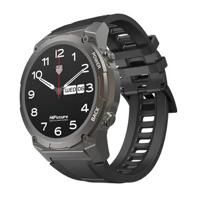 Image de HiFuture FutureGo Mix2 montre intelligente, 1.43" AMOLED, 466 × 466, 400mAh, noir
