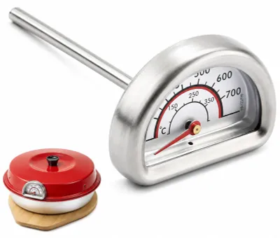 Produktbild von Backofenthermometer - Zur Temperaturkontrolle - Für Kochen und Grillen - Edelstahl