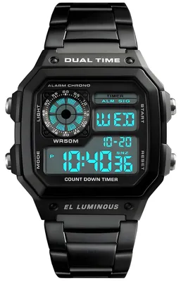 Produktbild von Marco Digitaluhr für Herren - Sportlich und Funktional in Schwarz KP6304