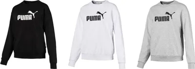 Produktbild von Puma Damen ESS Logo Crew Sweat TR - Baumwolle Black (01) - S