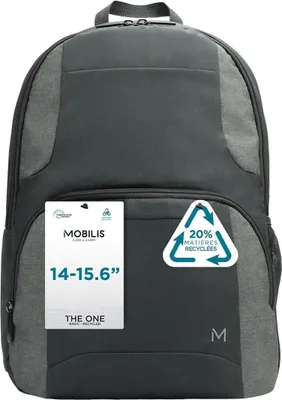 Produktbild von Mobilis TheOne, Rucksack, 39,6 cm (15.6"), Schultergurt, 364 g
