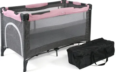 Produktbild von Reisebett Luxus, melange rosa
