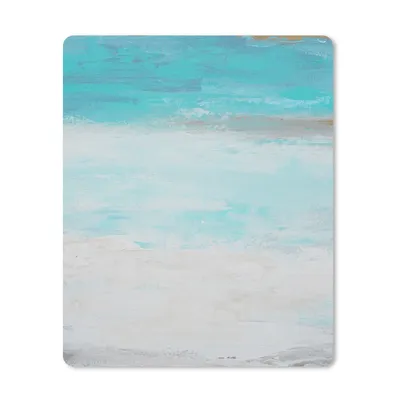 Produktbild von MuchoWow® Mauspad Mousepad Farbe - Blau - Weiß - Kunst 19x23 cm - Mousepads - Maus Mat - Pad - Mausunterlage - Mauspads - Spielen