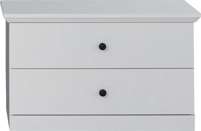 trendteam Wohnen Sitzbank BrandsonBaxter Weiß Nachbildung 81 x 49 x 41 cm