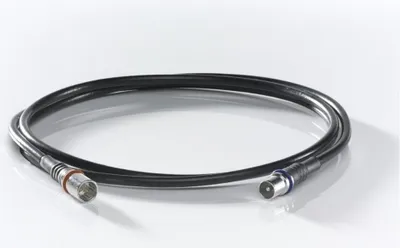 Produktbild von Wisi DS 39 U 0500, 5 m, F-Quick, IEC, Schwarz