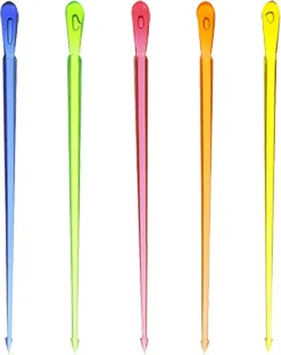 Obrázek produktu pro Papstar Deko Picker Drop farbig sortiert Höhe 8 cm 500 Stück