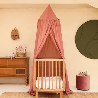 Productafbeelding van Omgoods - Hangend Mosquito Net en Canopy voor Kinderbed