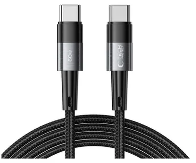 Produktbild von Tech-Protect 9490713933985, 2 m, USB C, USB C, 0,48 Gbit/s, Grau