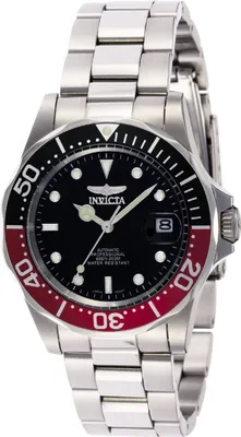 Obrázok produktu pre Invicta Pro Diver 9403 Pánske Hodinky - Automatický Mechanizmus - Nerezová Oceľ s Čiernym Ciferníkom - 40 mm