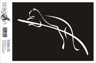 Produktbild von Aufkleber / Autoaufkleber - JDM / Die cut / Auto / OEM - Pandabär - 180x120 mm schwarz - Heckscheibe / Heckscheibenaufkleber