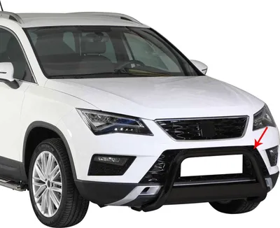 Produktbild von Frontbügel Frontschutzbügel für Seat Ateca 2016-2020 ø63mm Stahl Schwarz Schutz
