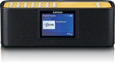 Obrázek produktu pro Přenosné rádio DAB+ s Bluetooth, 2×3 W, černé