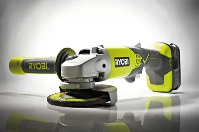 Image de Ryobi R18AG-140S Meuleuse d'angle sans fil incl. batterie 18 V 4,0 Ah et chargeur