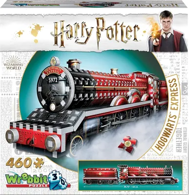 Image de Train Hogwarts Express/Hogwarts Express Train - Puzzle 3D 460 pièces