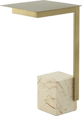 Produktbild von Beistelltisch Beulah 200 Weiß / Multi