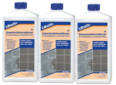 Produktbild von Lithofin KF Zementschleierentferner 3 x 1 Liter