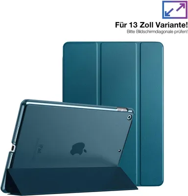 Produktbild von Schutzhülle für Apple iPad Pro 7. Gen 13.0 Zoll Cover Case Schutz Tablet Farbe: Blaugrün