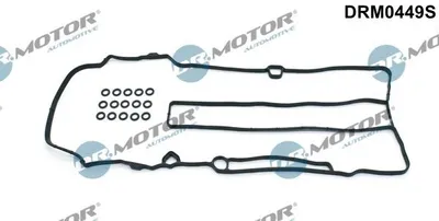 Produktbild von DR.MOTOR AUTOMOTIVE Dichtungssatz Zylinderkopfhaube Ventildeckel für OPEL Corsa D Schrägheck (S07) DRM0449S